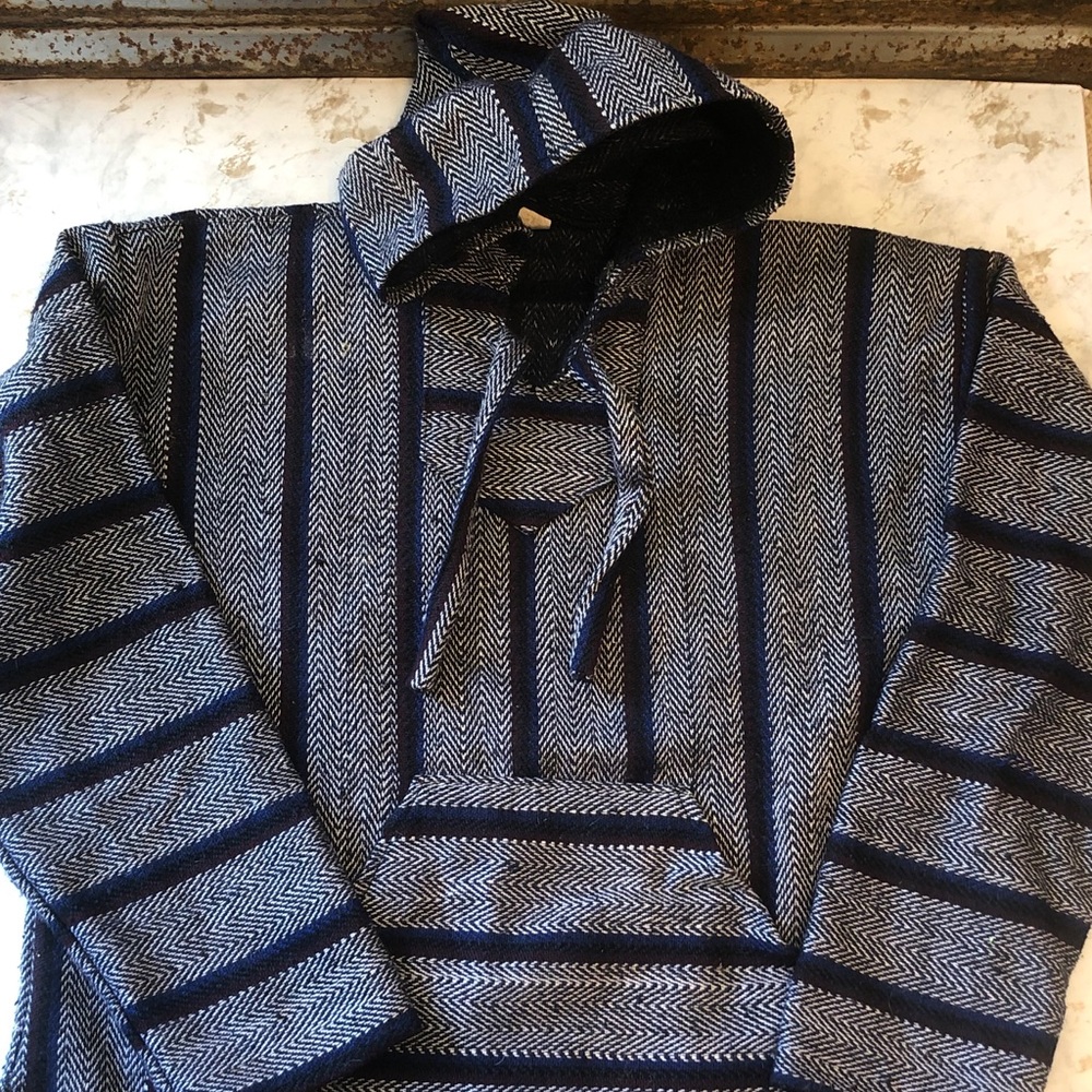 Baja Mexican “Drug Rug” Hoodie